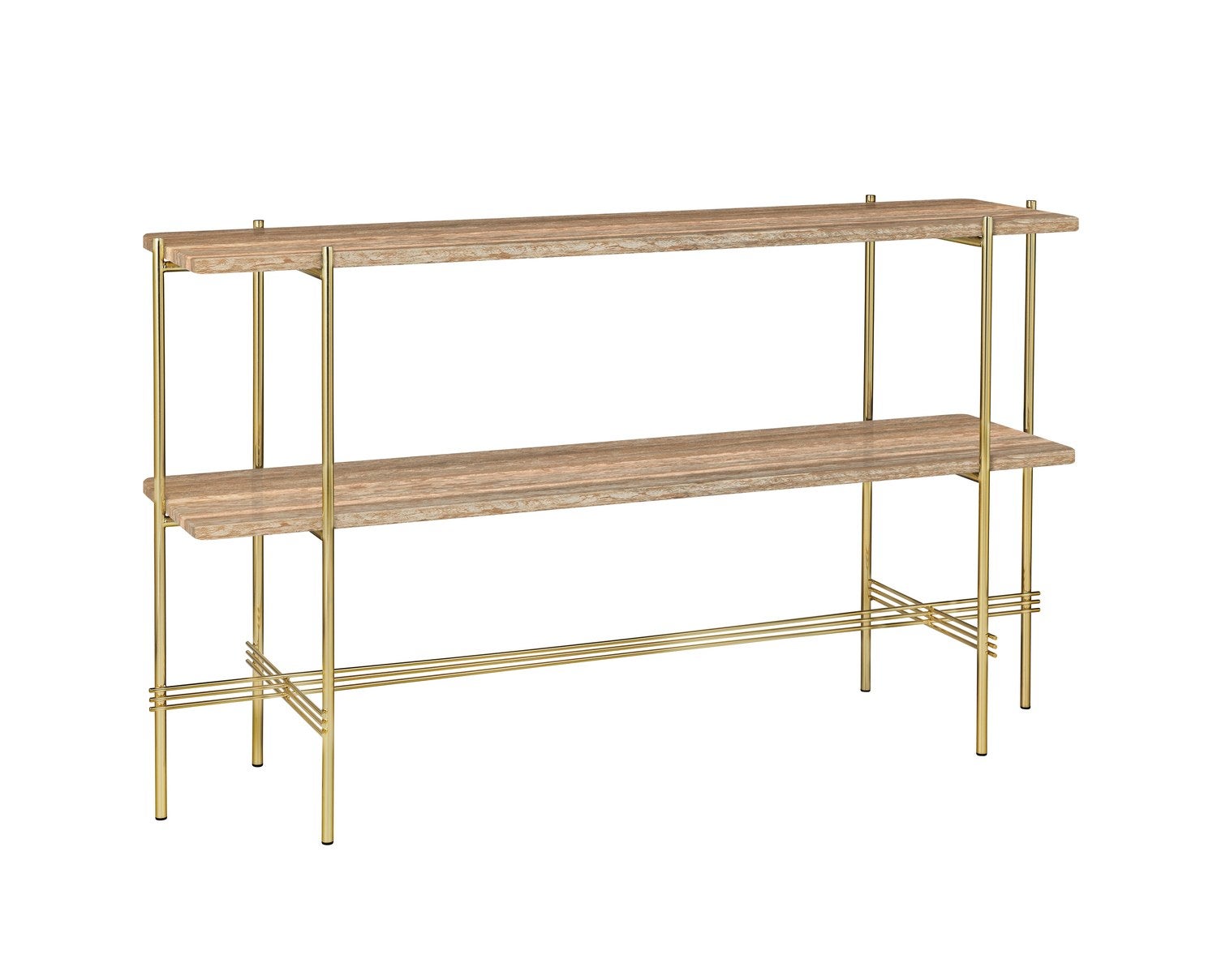 Gubi-TS-Console-2-hyllor-Massing-Warm-Taupe-Travertin-10085409-h