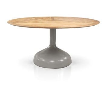 glaze-matbord-teak-geometric-ld