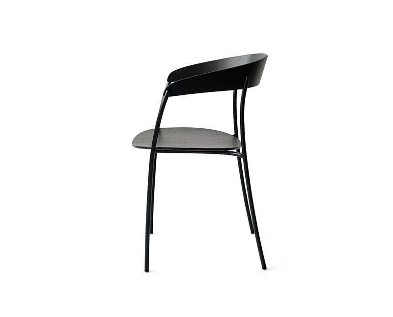 01-Missing-Chair-with-Armrest-Black-Oak-Side