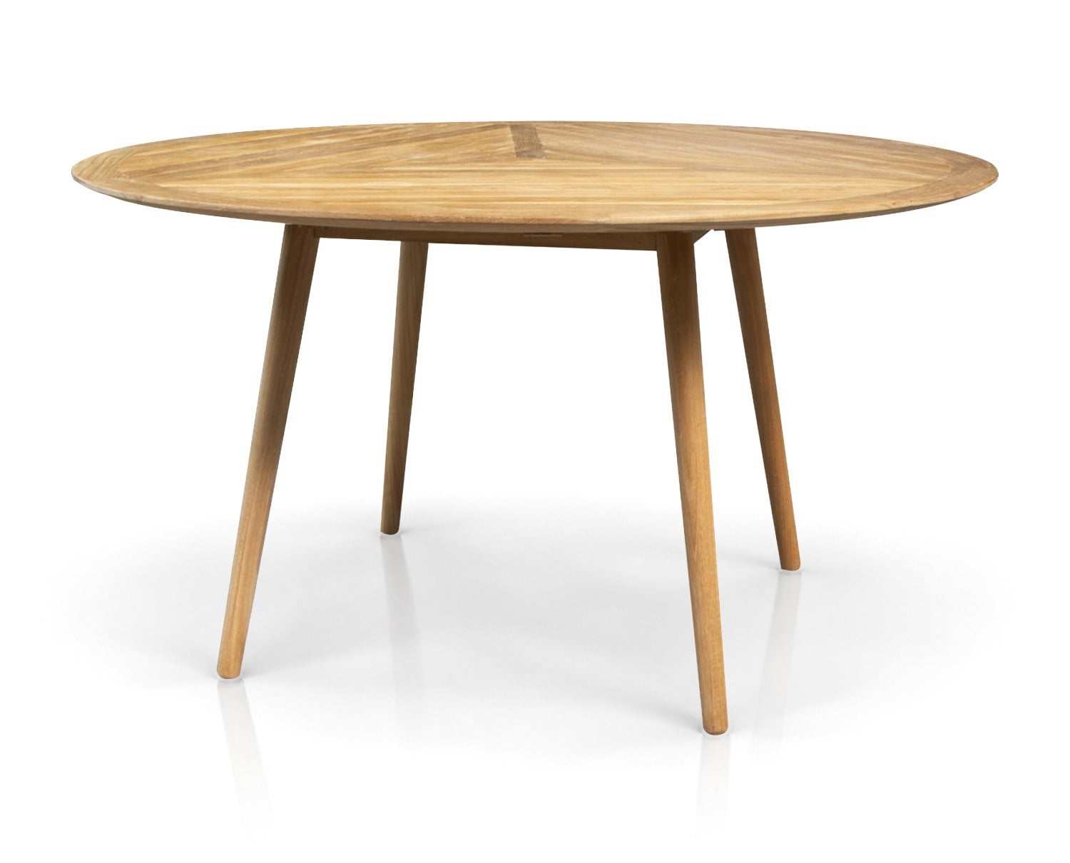 define-matbord-o120-teak-geometrisk-ld