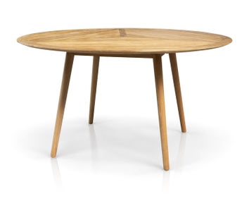define-matbord-o120-teak-geometrisk-ld