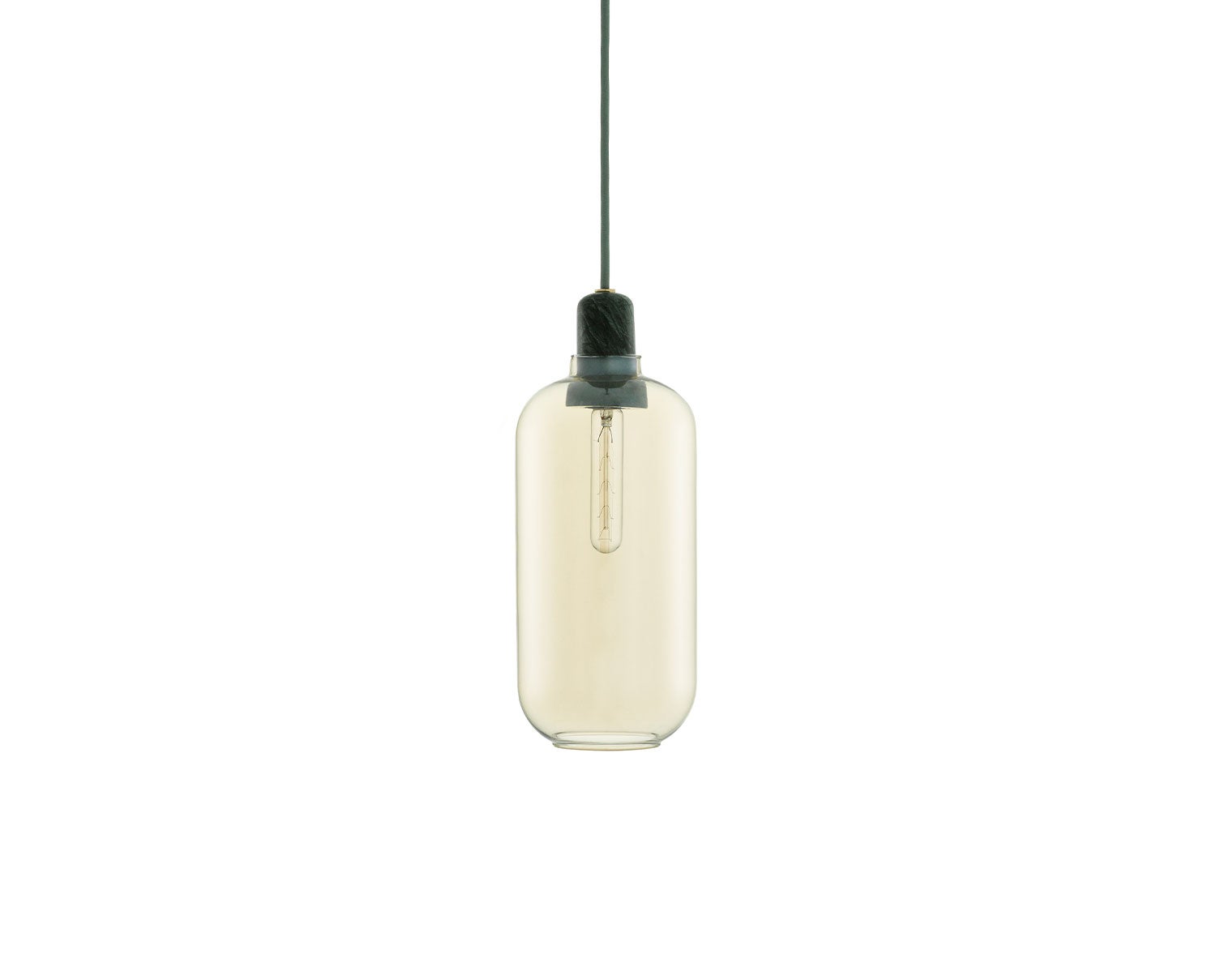 Amp-Lamp-Gold-Green-Large
