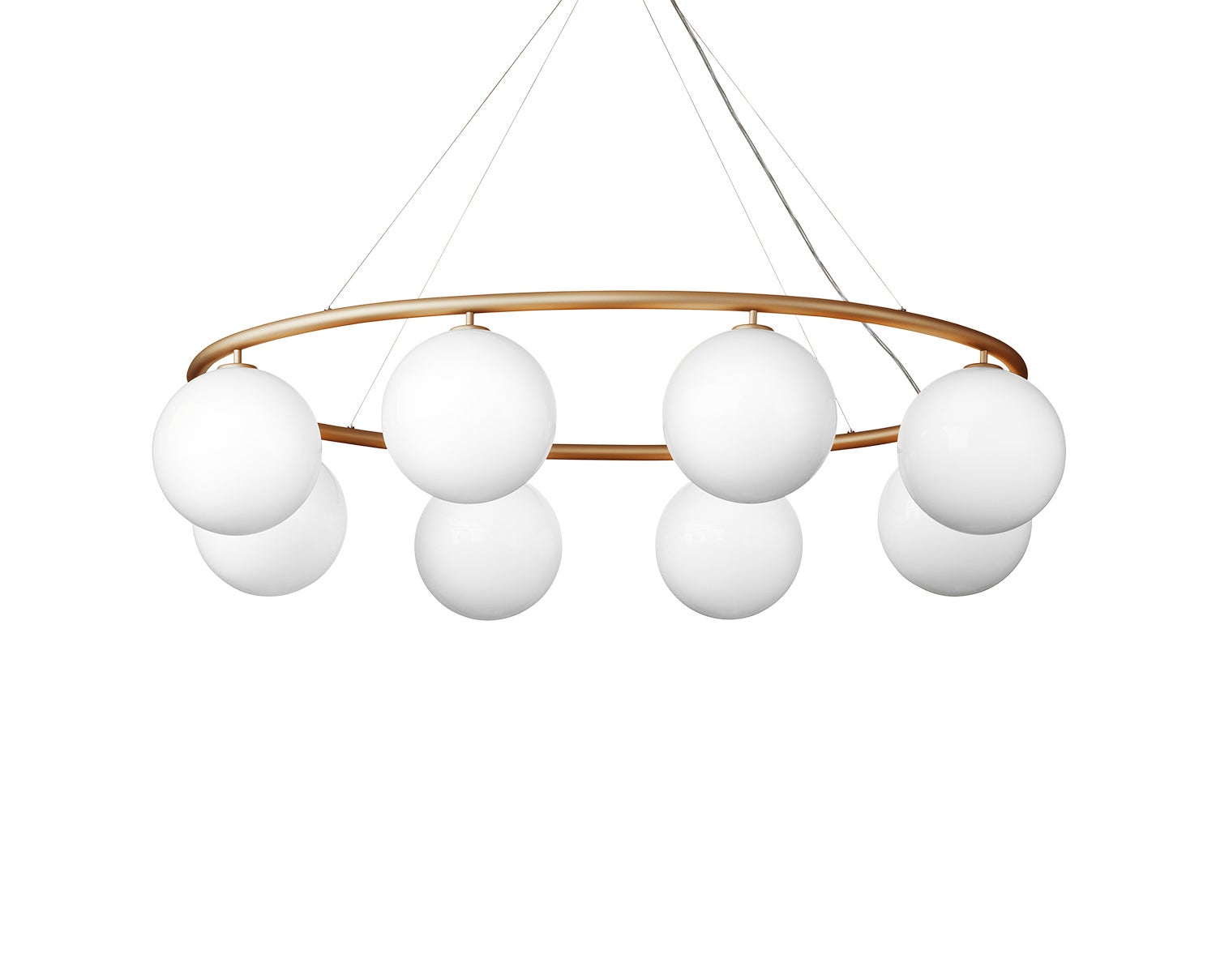 Nuura-Miira-8-Oval-Chandelier-Brass-Opal
