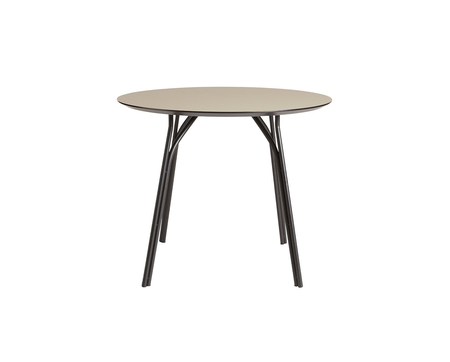 Tree-Matbord-90-Beige-Svart