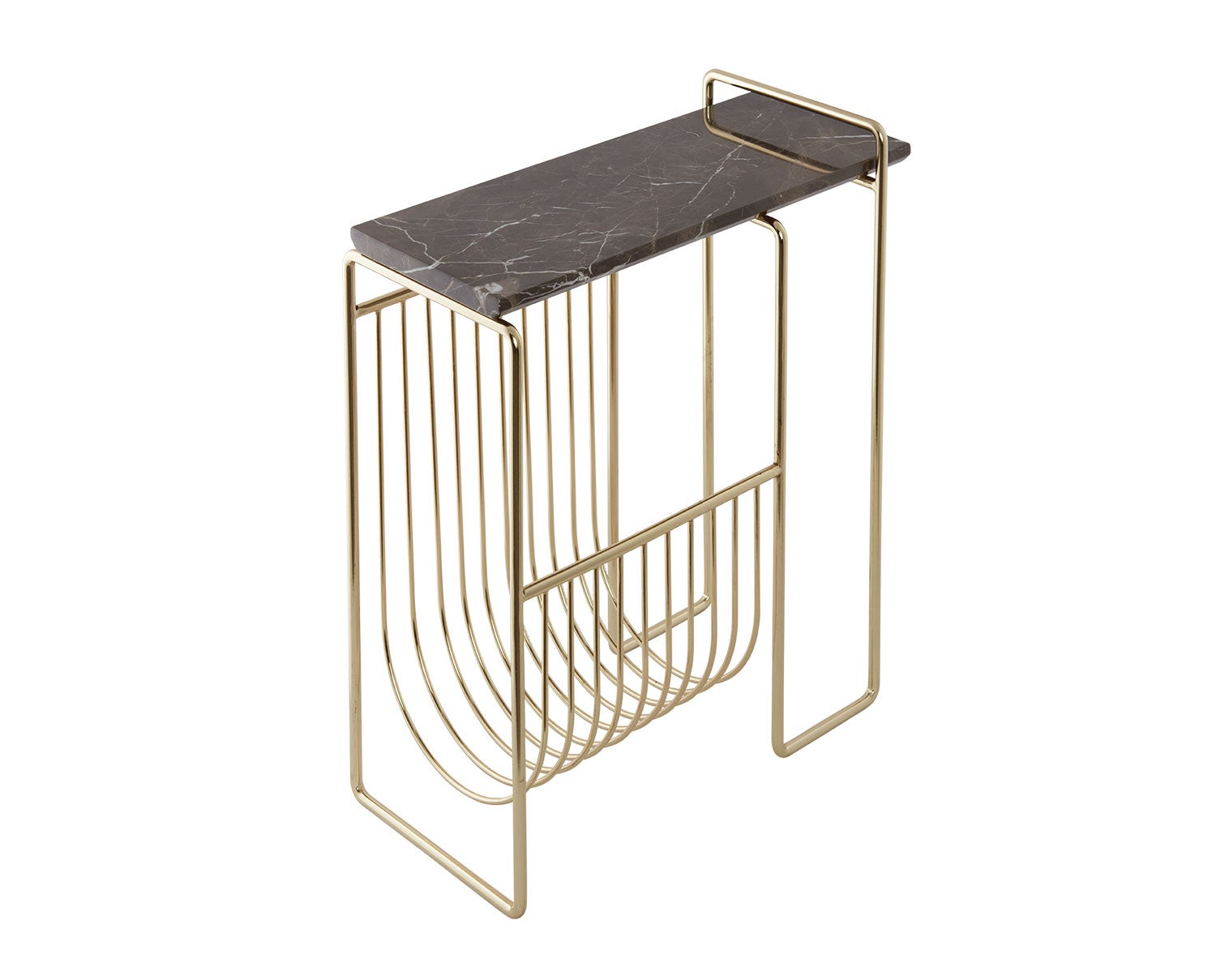 Sino-Magazine-Holder-Brown-Gold