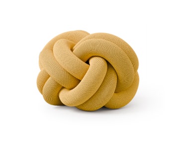 Knot-Cushion-Yellow-2351-2000-DesignHouseStockholm