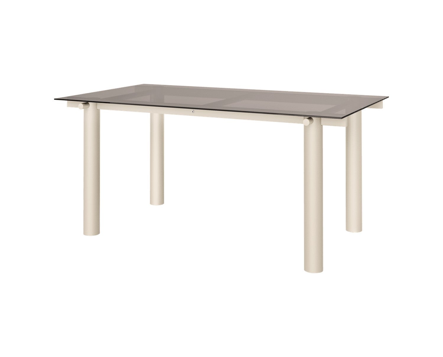 Ferm-Living-Atura-Matbord-160x90-Light-Cashmere-Dark-Tinted-Glass-2c
