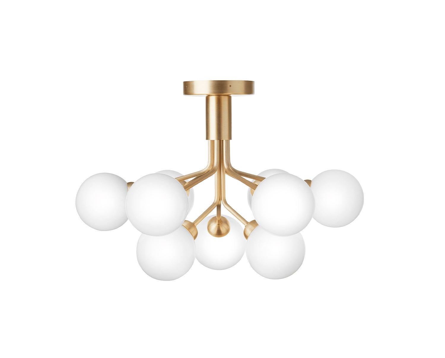 Nuura-Apiales-9-Ceiling-Brushed-Brass-Opal