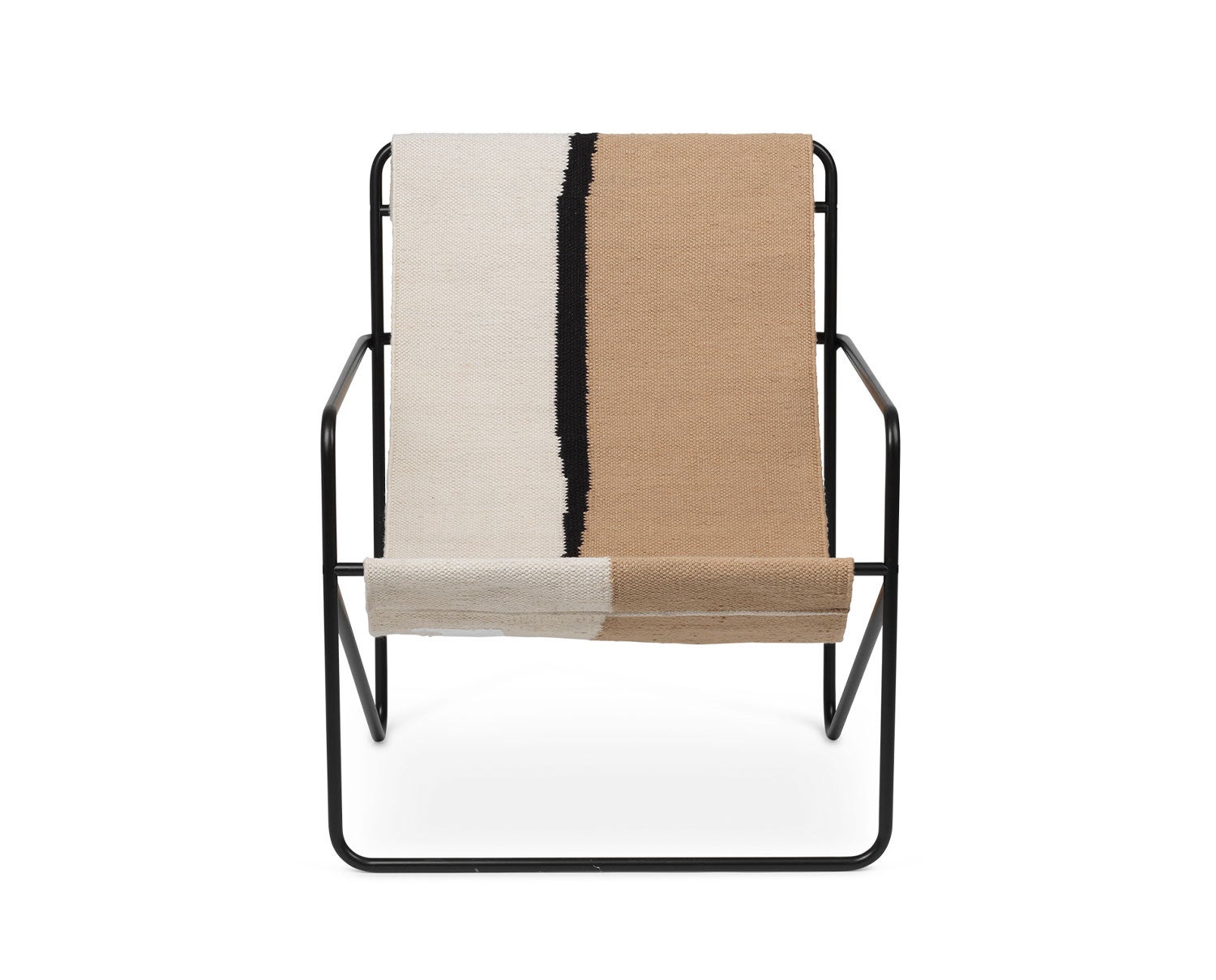 Ferm-Living-Desert-Lounge-Chair-Black-Soil