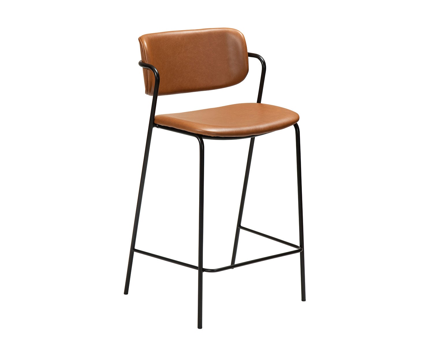 Zed-Barstol-67-CM-Ljusbrun-PU