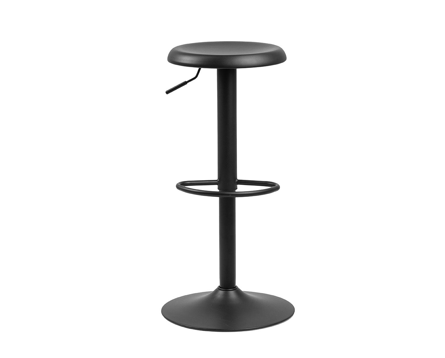 Actona-Finch-Bar-Stool-Matt-Black-Steel