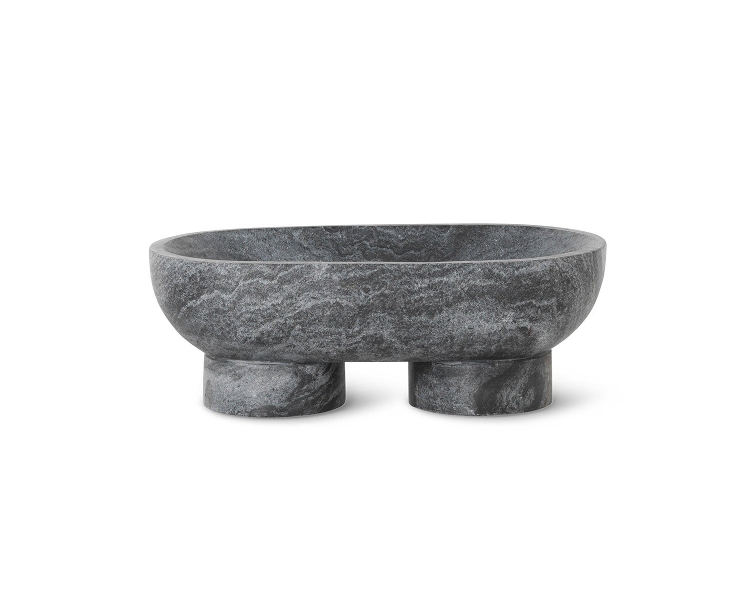 Ferm-Living-Alza-Bowl-Marble-Black