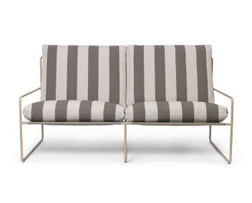 Ferm-Living-Desert-2-Seater-Cashmere-Stripe-Chocolate