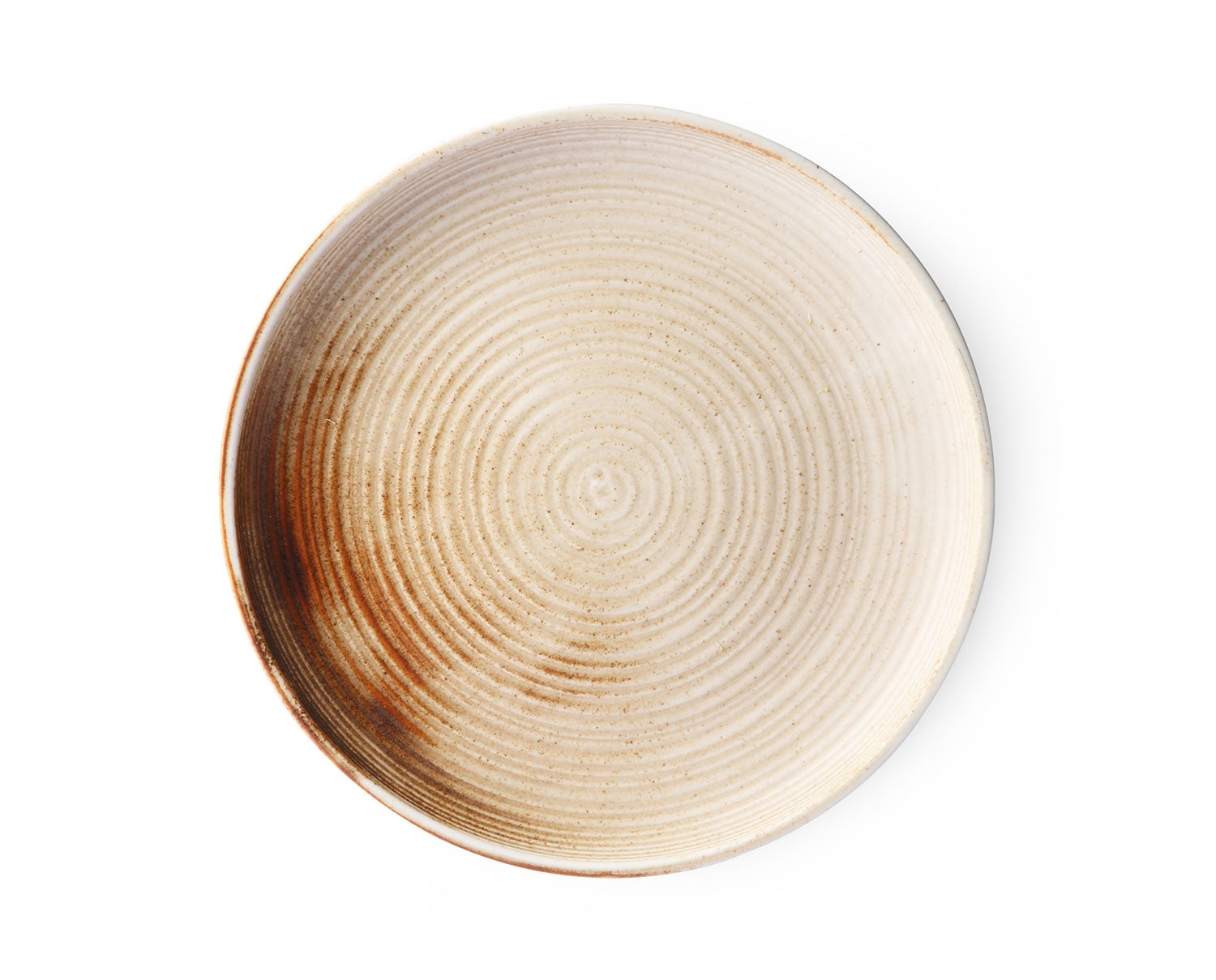 Chef-Ceramics-Dinner-Plate-Cream-Brown
