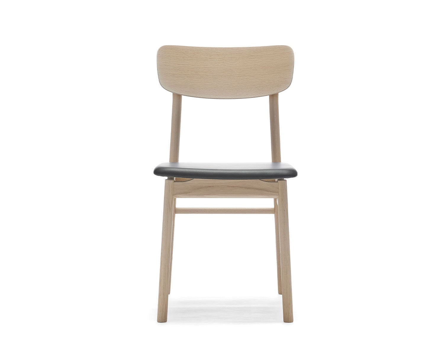 Stolab-Prima-Vista-Chair-Bright-Matt-Lacquer-Oak-Elmosoft-99999-Black