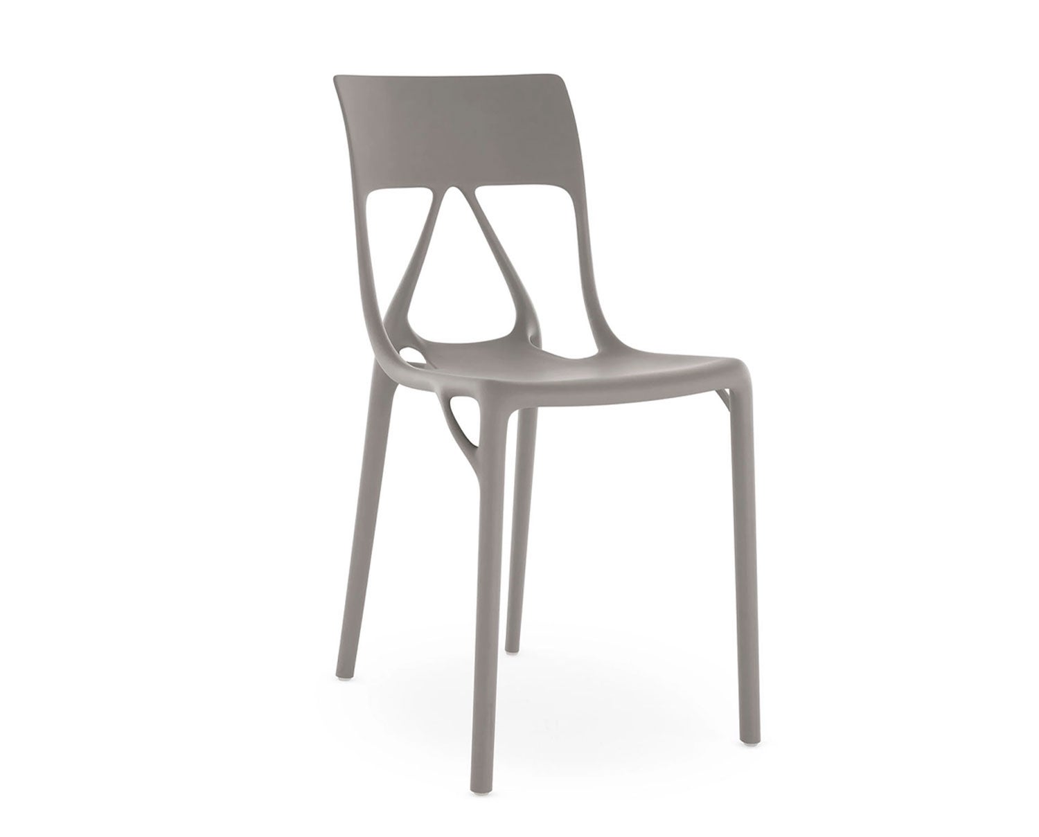 Kartell-AI-Lite-Chair-Grey