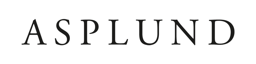 ASPLUND logo svart