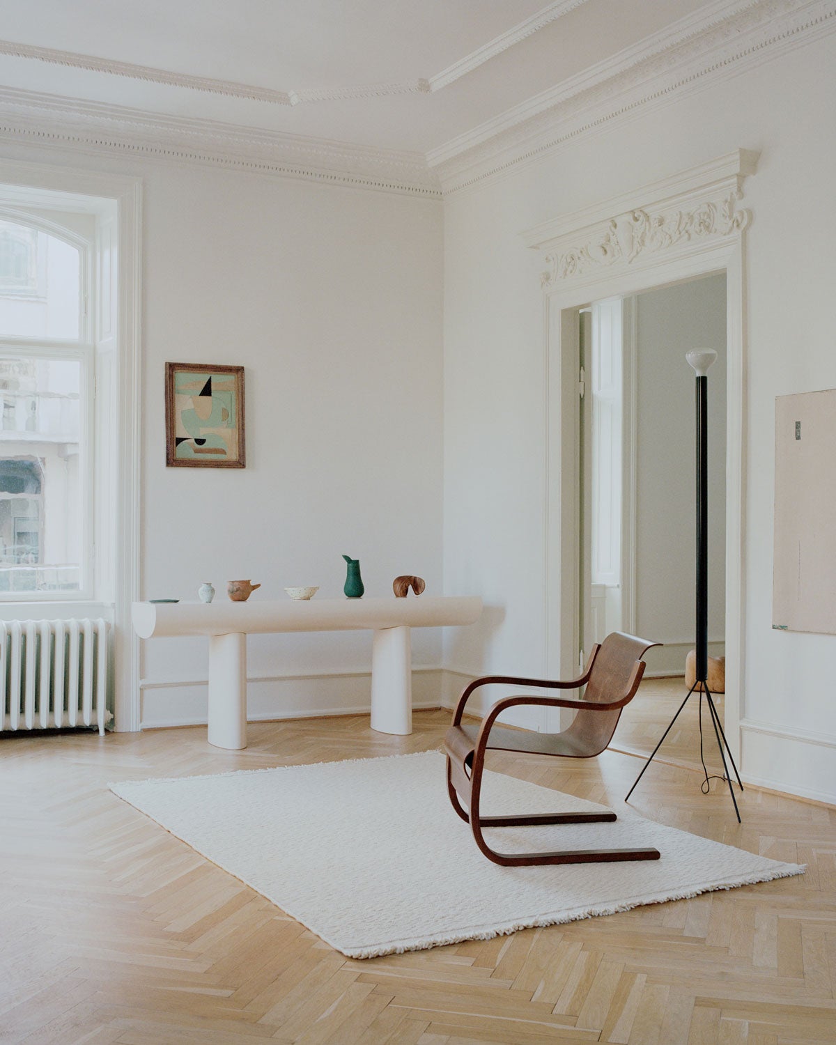 Linie-Design-Blonde-Maze-Matta-White-Miljo