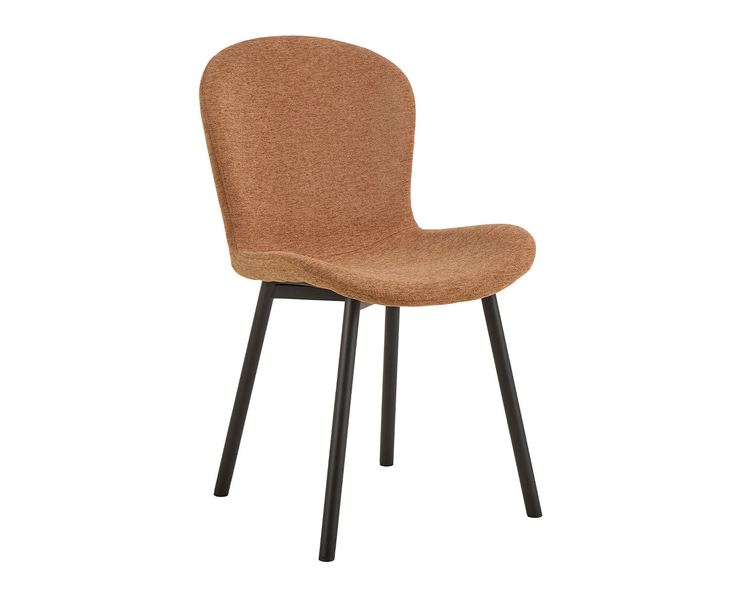 Actona-Esra-Chair-Black-Steel-Apia-Terracotta