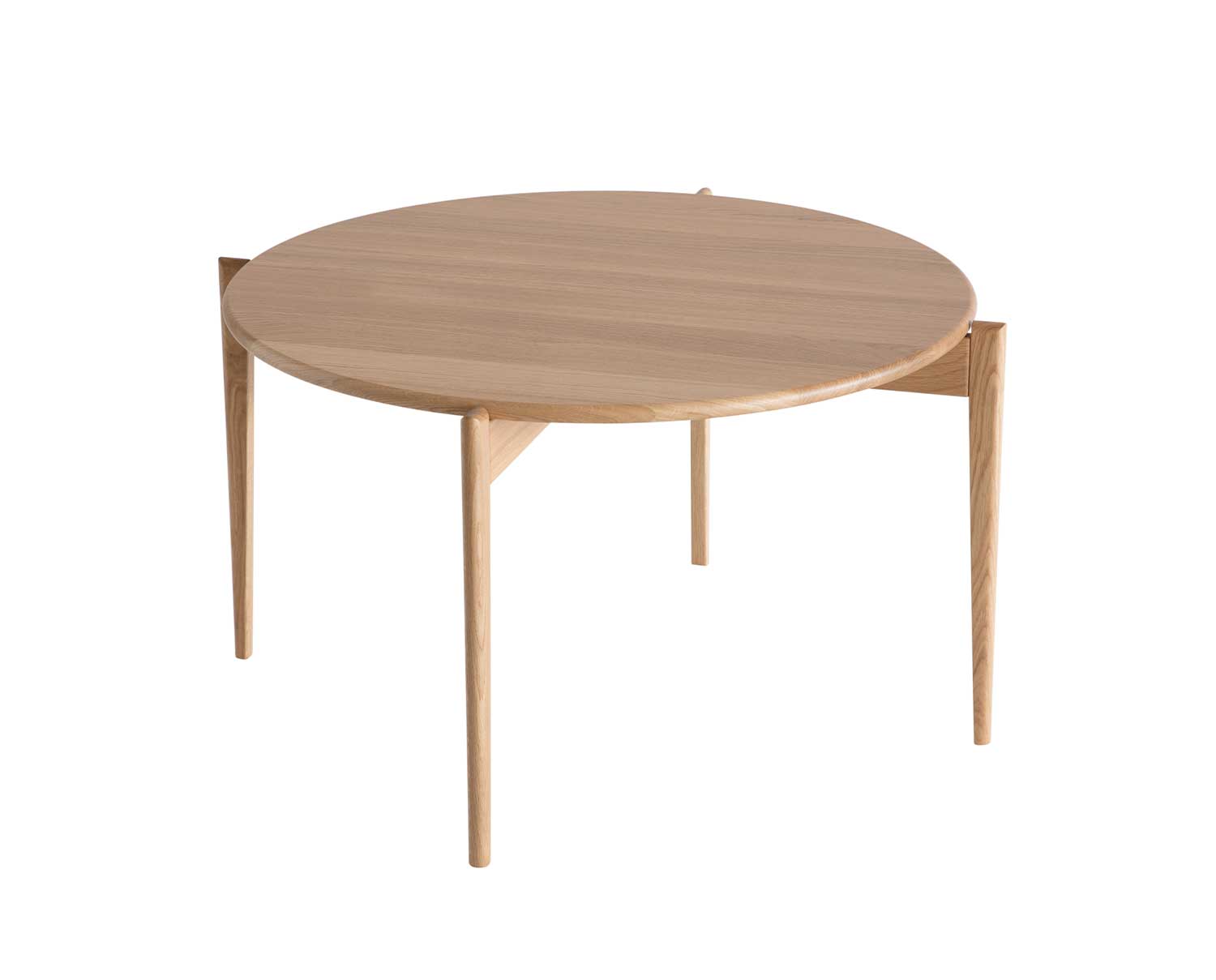 Oscarssons-Mobel-Tilia-Coffee-Table-D88-H48-Varnished-Oak