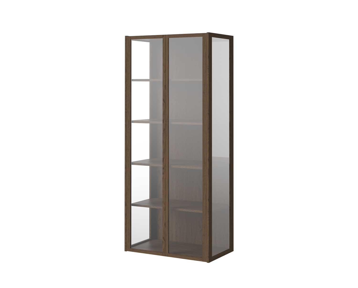 Cana-Glass-Cabinet-Wall-Mounted-Dark-Oiled-Oak-162x71