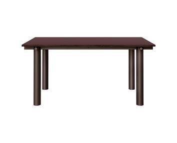 Ferm-Living-Atura-Matbord-160x90-Dark-Chocolate-Burgundy-Linoleum-1
