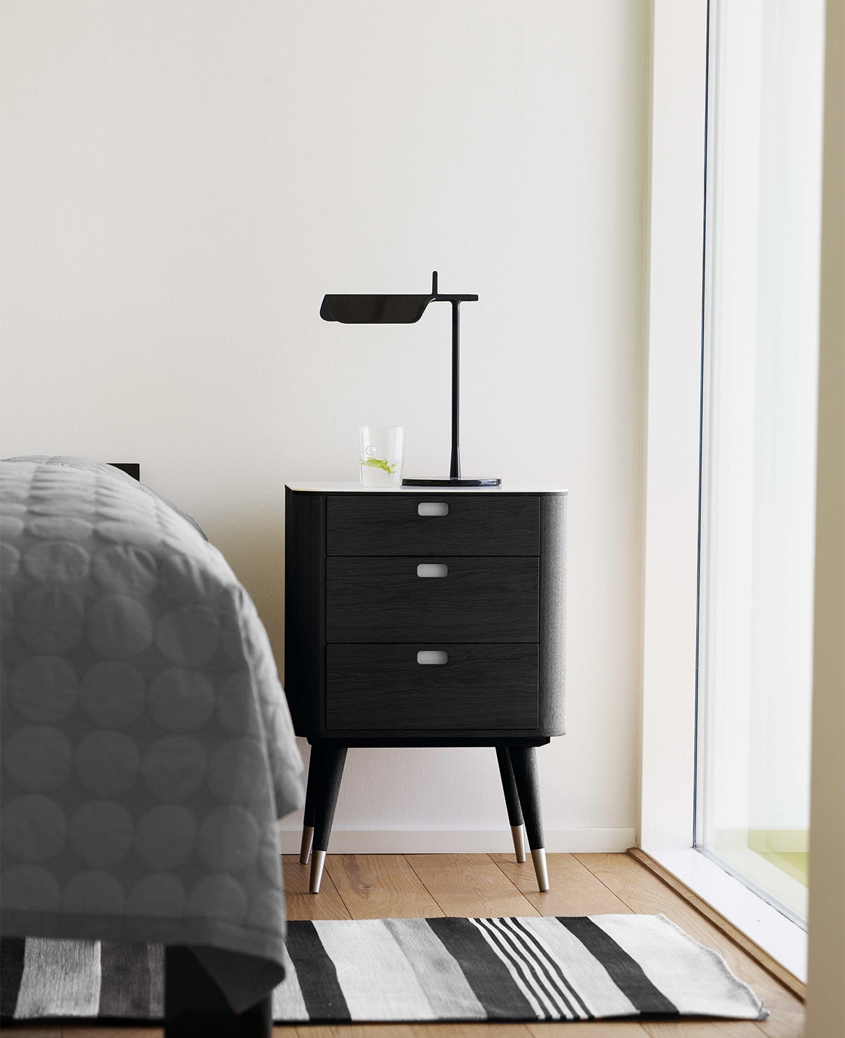 AK 2410 Chest of Drawers Black.jpg AK 2410 Chest of Drawers Black