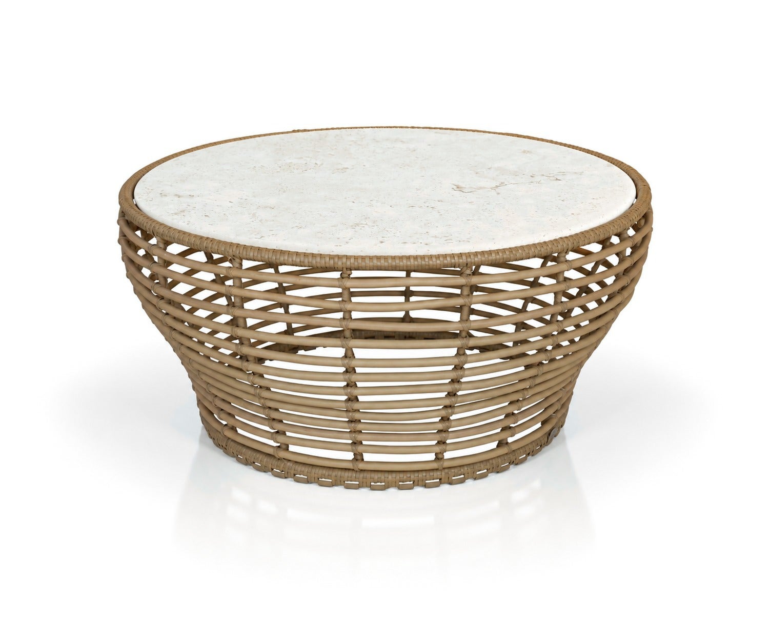 basket-soffbord-o90-weave-natural-travertine-look-keramik-ld