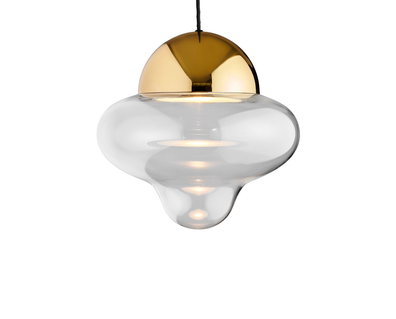 Nutty-XL-Clear-Glass-Gold-Dome