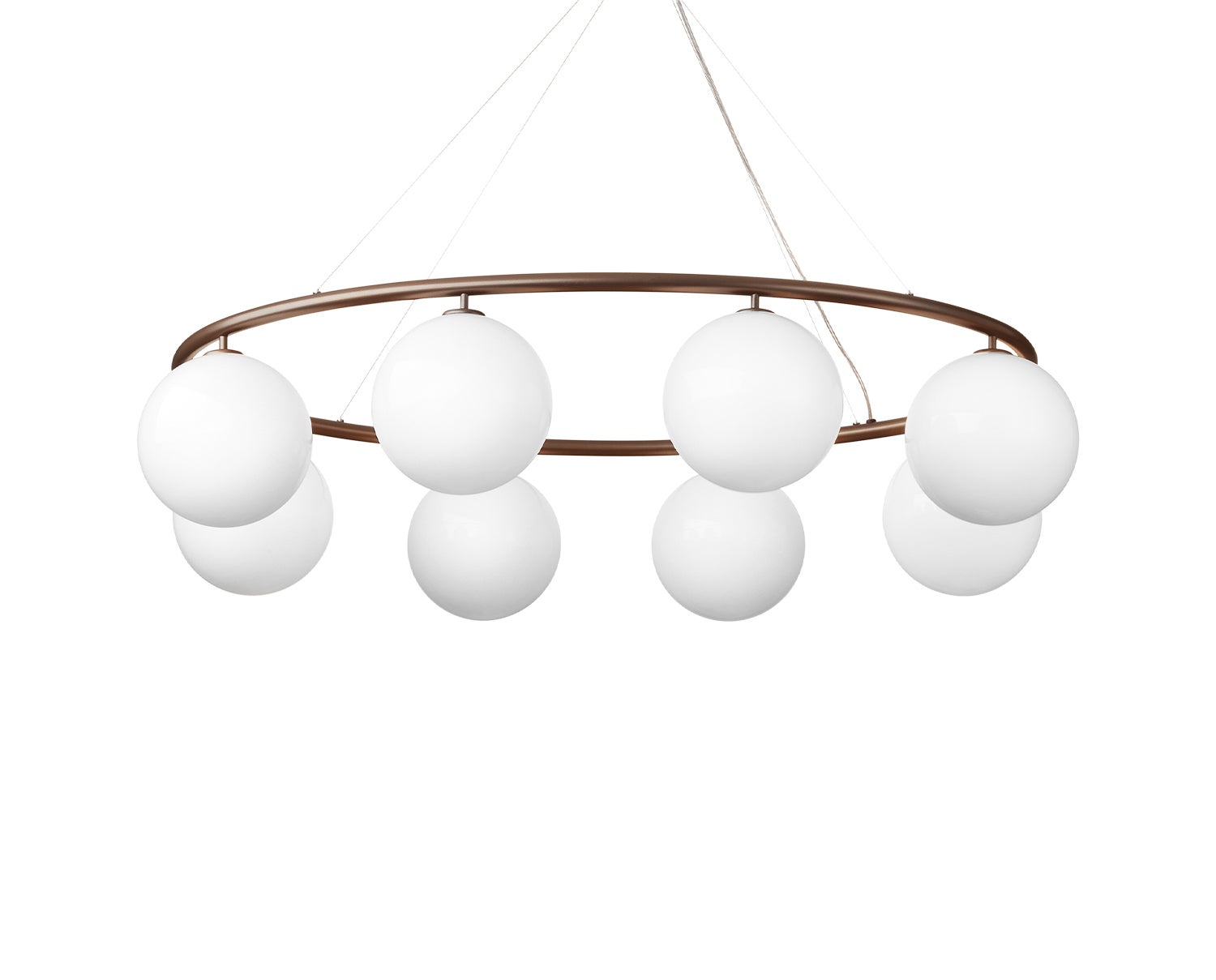 Nuura-Miira-8-Oval-Chandelier-Dark-Bronze-Opal