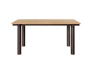 Ferm-Living-Atura-Matbord-160x90-Dark-Chocolate-Natural-Oak-1