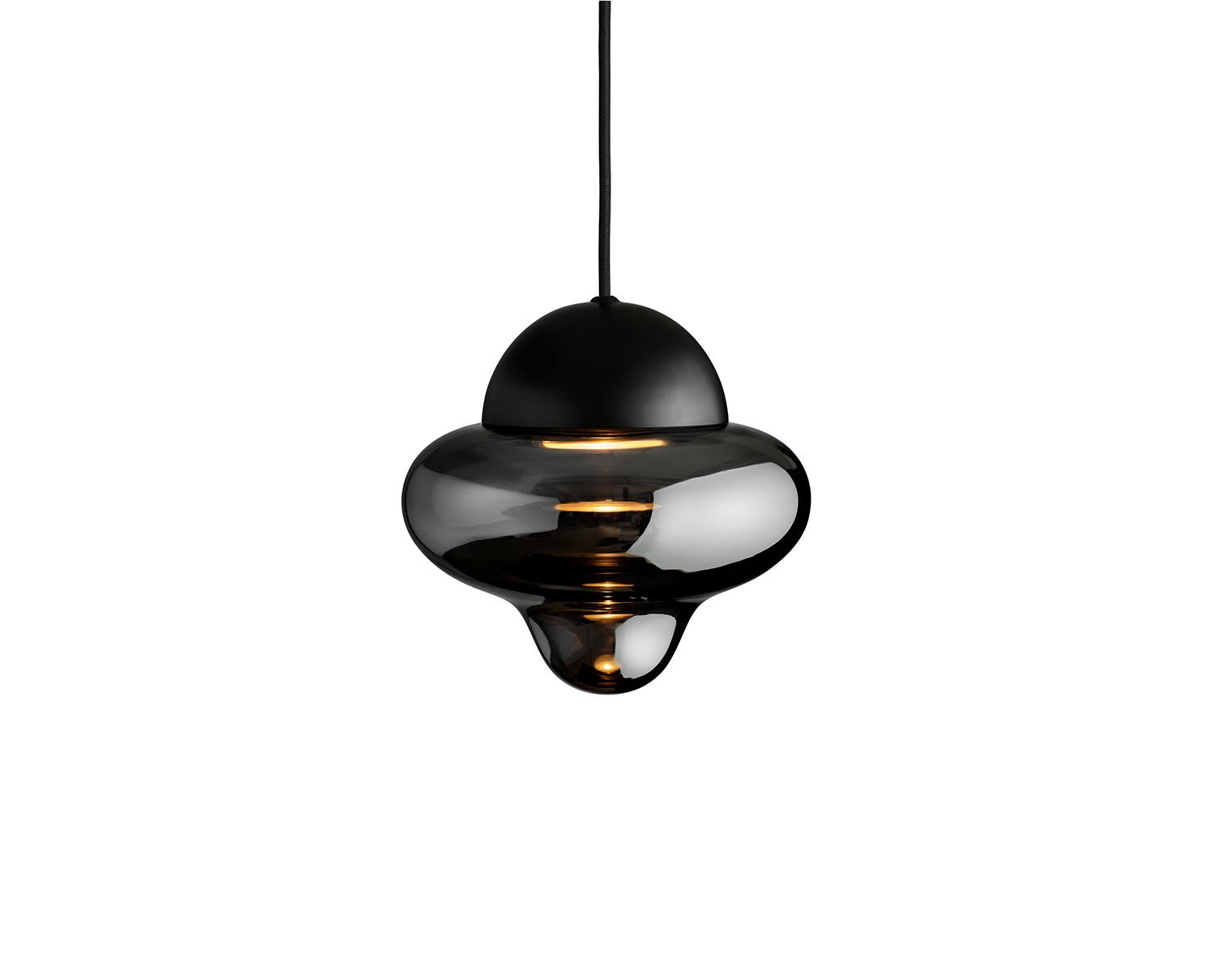 Nutty-Smoke-Glass-Black-Dome