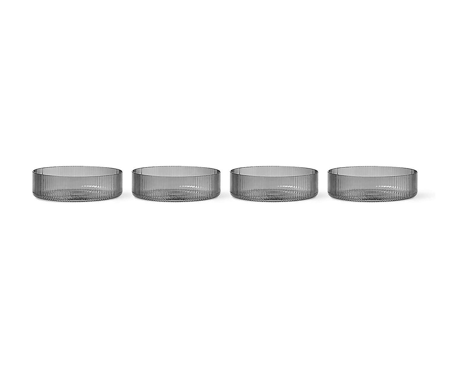 Ferm-Living-Ripple-Skal-Smoked-Grey