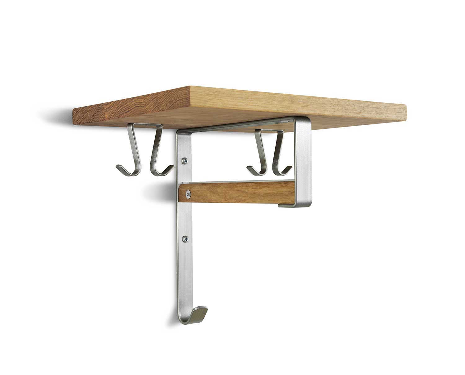 Oscarssons-Mobel-Cott-Hat-Rack-Varnished-Oak-Steel