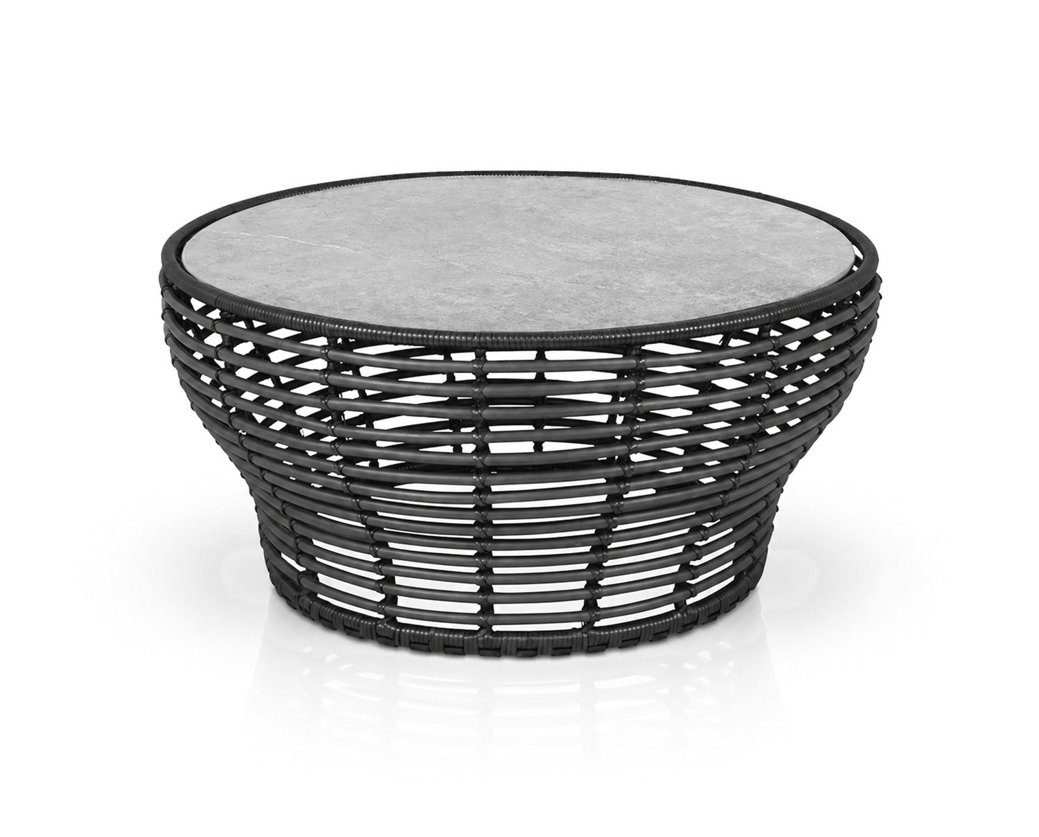 basket-soffbord-o90-weave-graphite-fossil-grey-keramik-ld