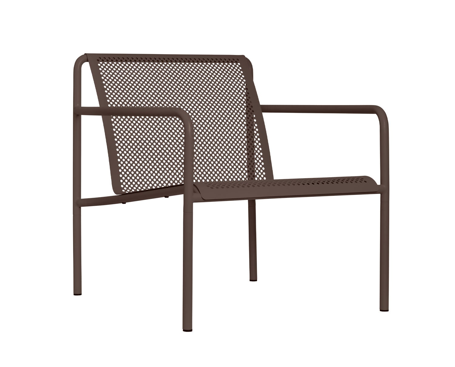 Ferm-Living-Dapple-Lounge-Chair-Chocolate
