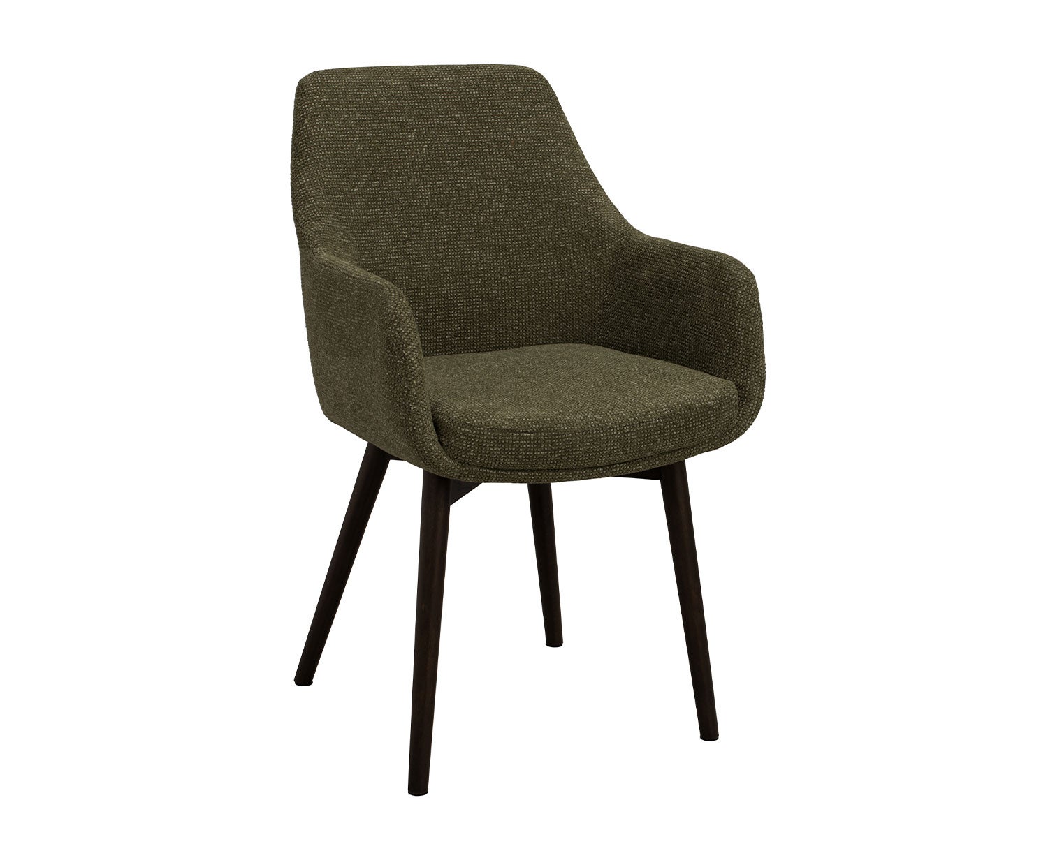 Rowico-Denley-Arm-Chair-Green-Brown-Oak