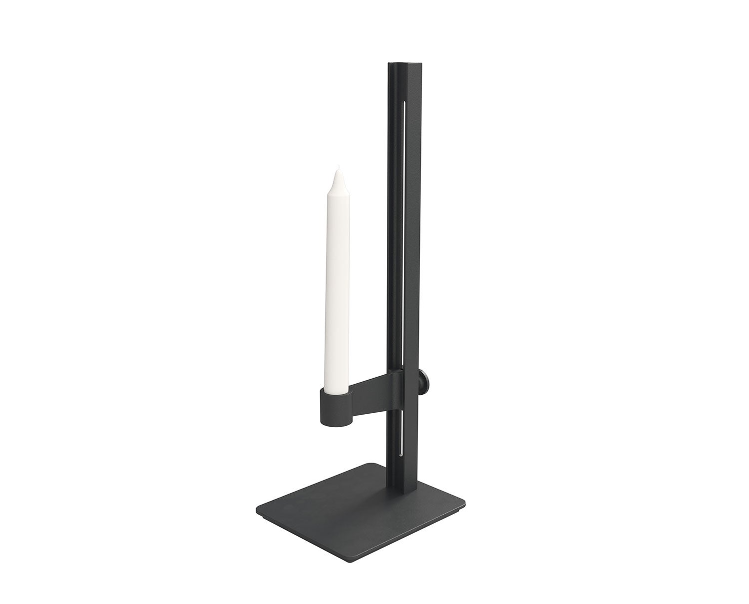 String-Museum-Ljusstake-Svart-RAL-9011