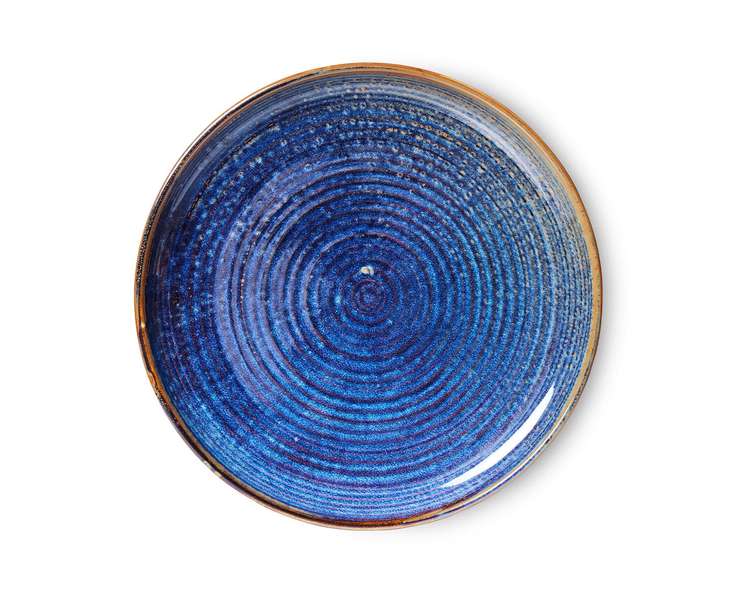 Chef-Ceramics-Dinner-Plate-Rustic-Blue