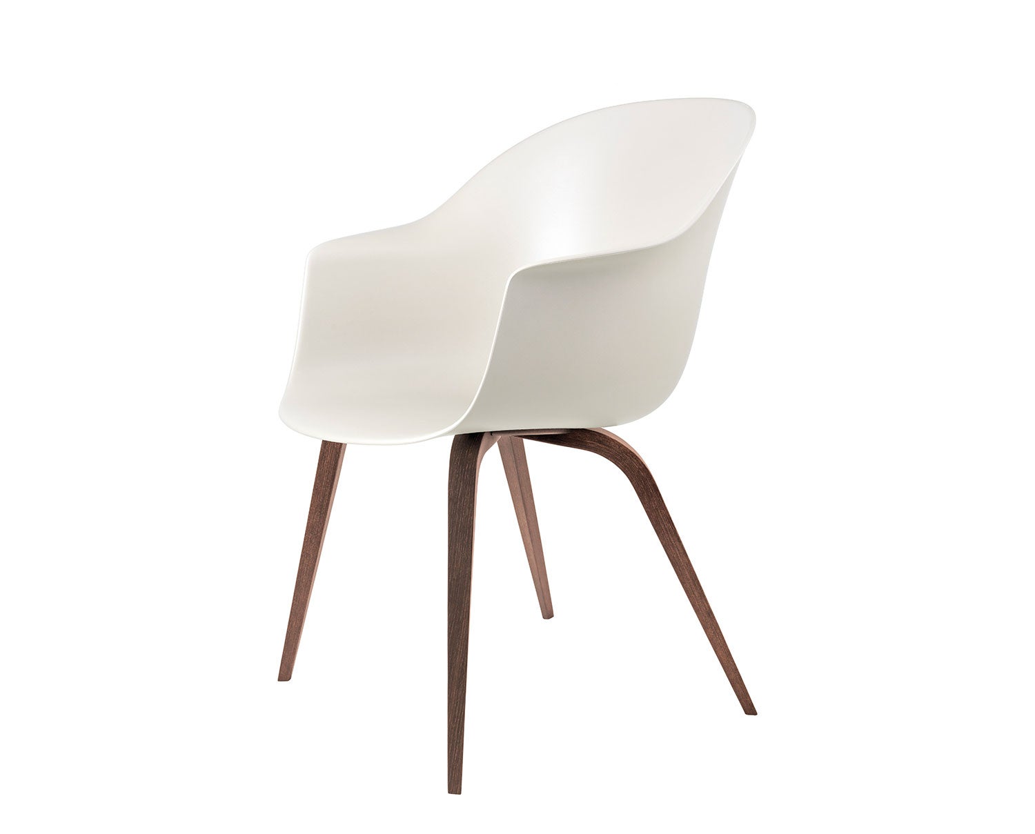 Bat_DiningChair_Wood_Unupholstered_AmericanWalnut_PebbleBrown_F3Q