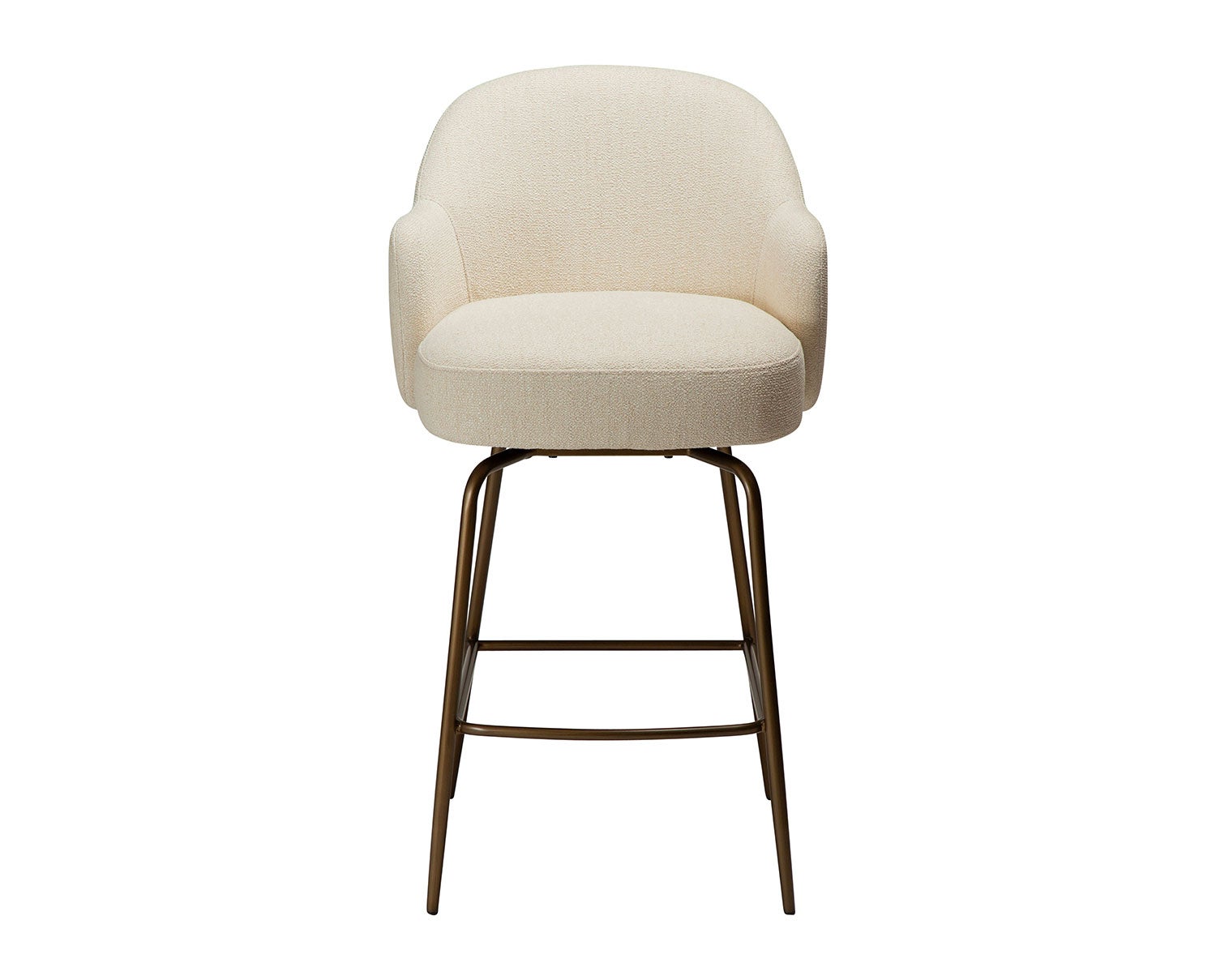 BAE-SWIVEL-COUNTER-STOOL-Simply-Beige-Bouclé-W.-Antique-Brass-Swivel-Legs