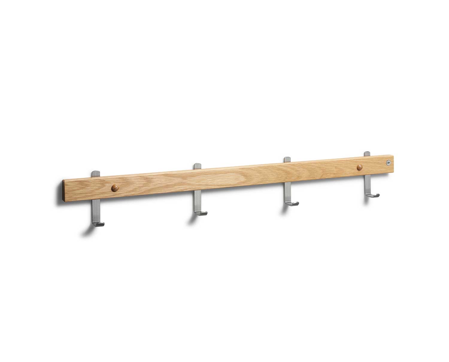 Oscarssons-Mobel-Nadja-Coat-Rack-4-Hooks-Oiled-Oak