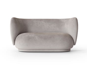 Ferm-Living-Rico-Sofa-2-Seater-Faded-Velvet-Concrete