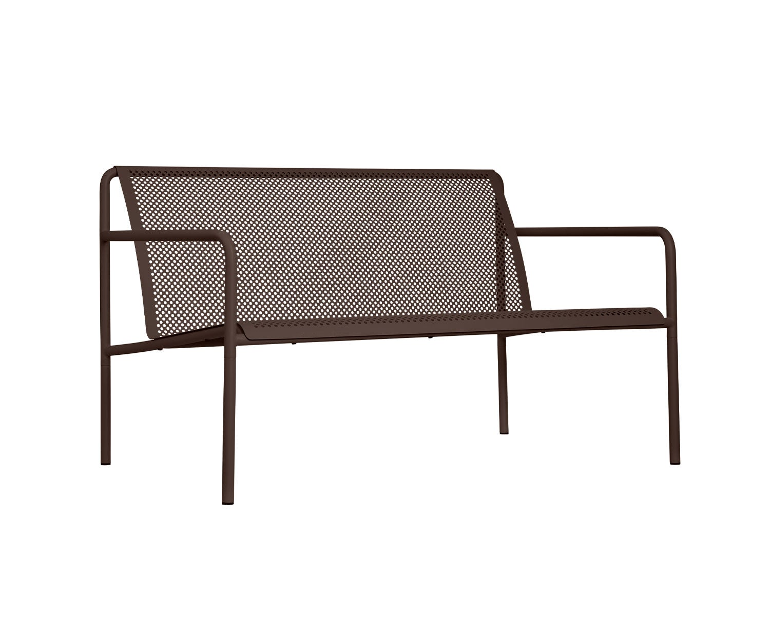 Ferm-Living-Dapple-Lounge-2-Seater-Chocolate