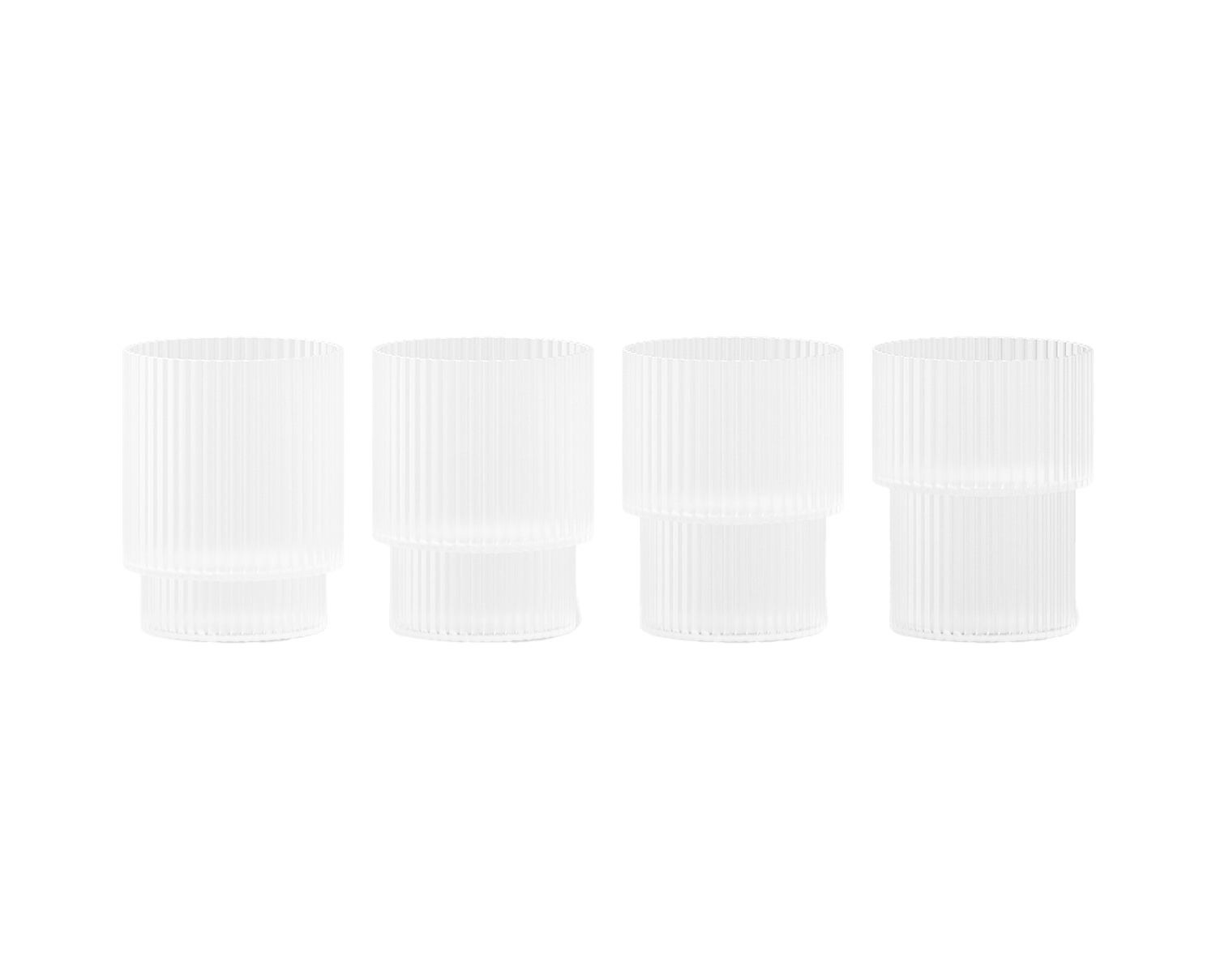 Ripple-small-glasses-frosted-Front-of-Sweden