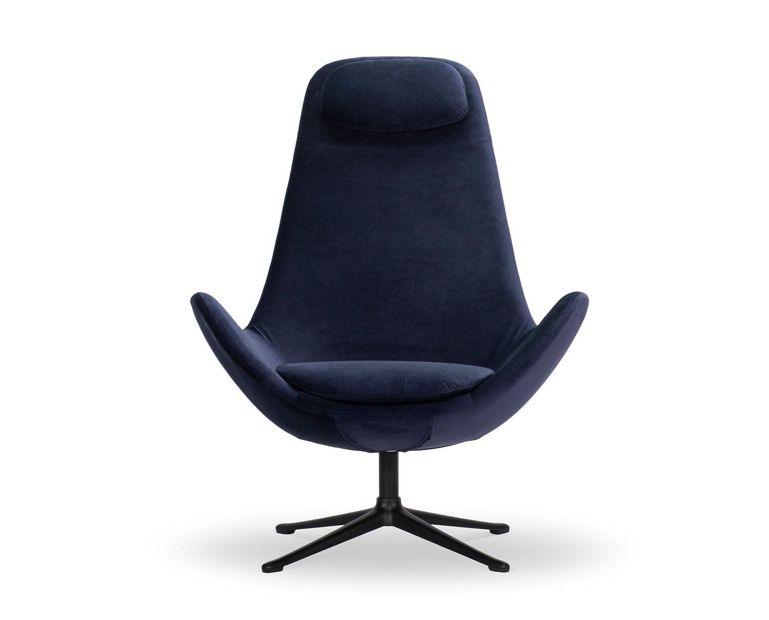 Flexlux-Ghost-Chair-High-Super-Velvet-60-Black-Aluminium