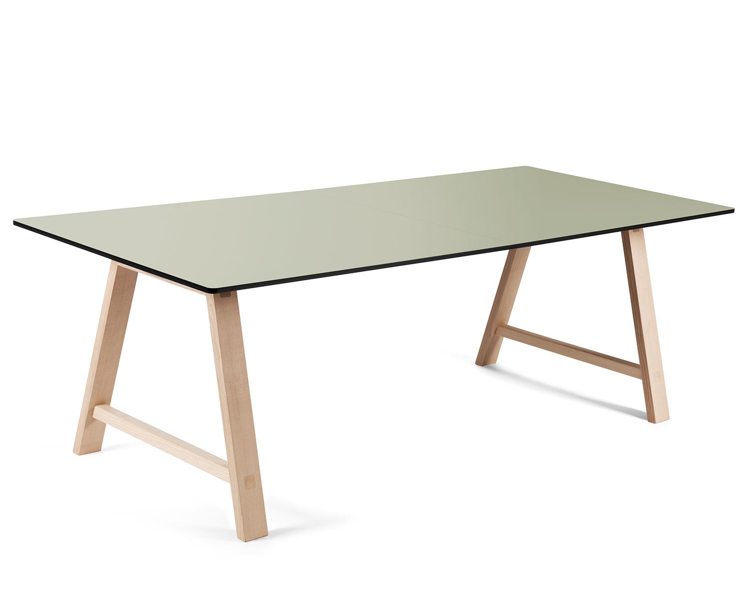 T1-extension-table-220x95xH72,5-cm-Iron-laminate-oak-soap-Andersen-Furniture