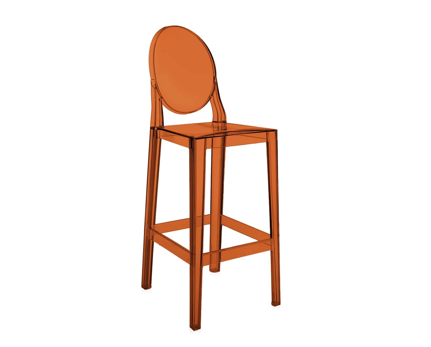 Kartell-One-More-Bar-Stool-H75-Amber