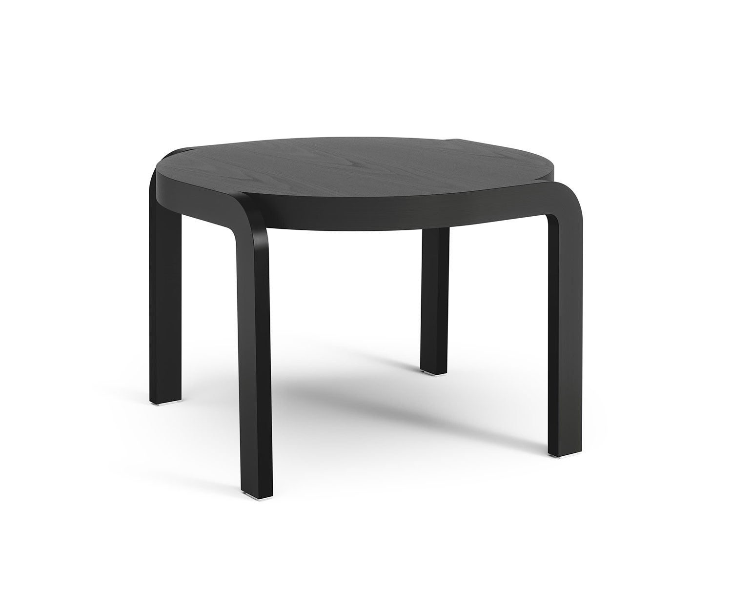 Swedese-Spin-Lounge-Table-D55-H38-Black-Stained-Ash