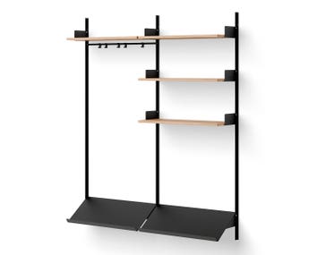 New_Works_Packshots_NW_Wardrobe_Shelf_3_Black_Oak